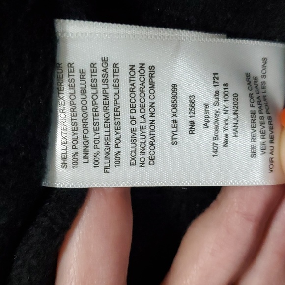 Extreme Outfitters winter jacket with hood, size 6 - Picture 3 of 6